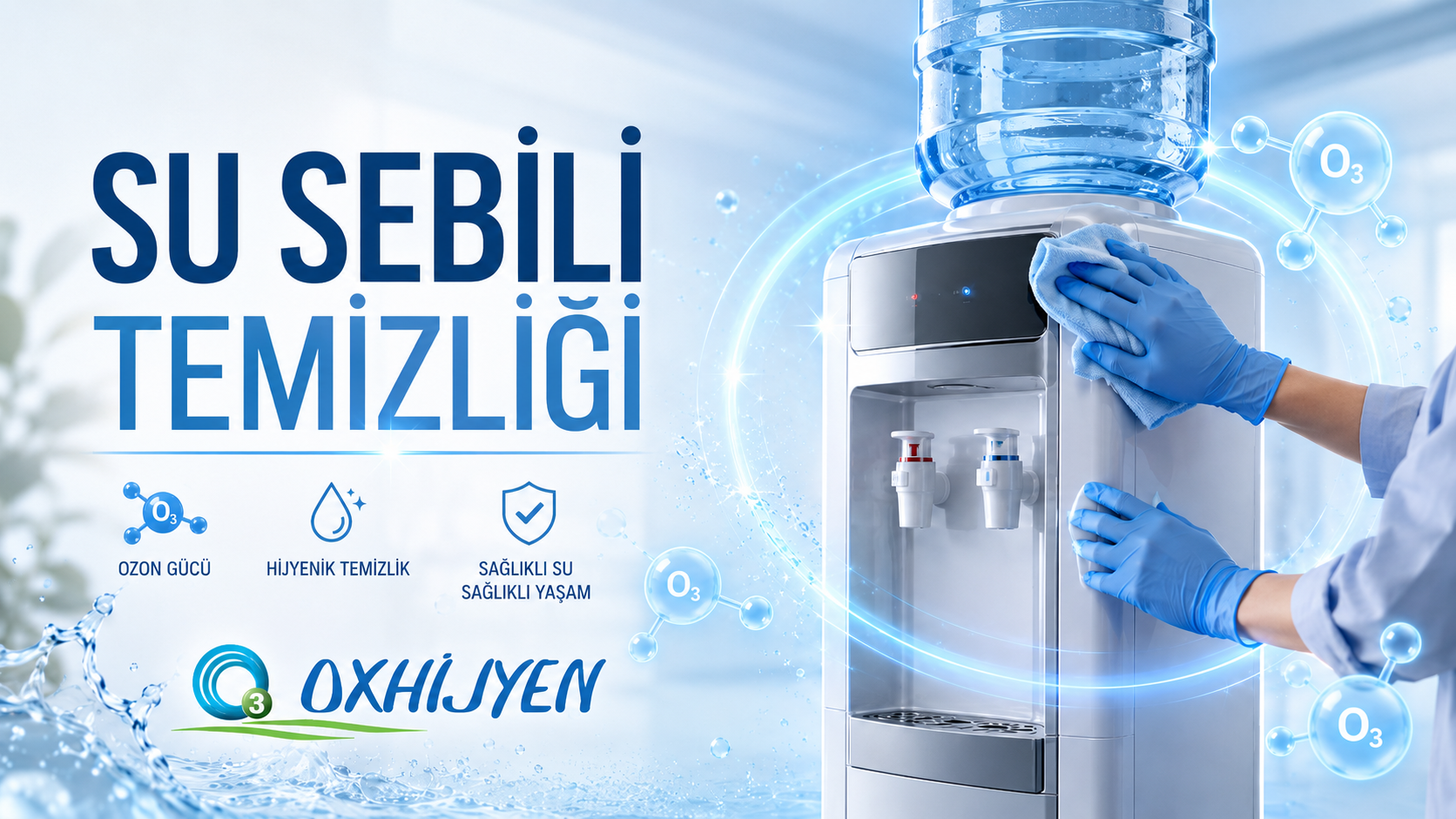 Su sebili temizliği ve dezenfeksiyonu