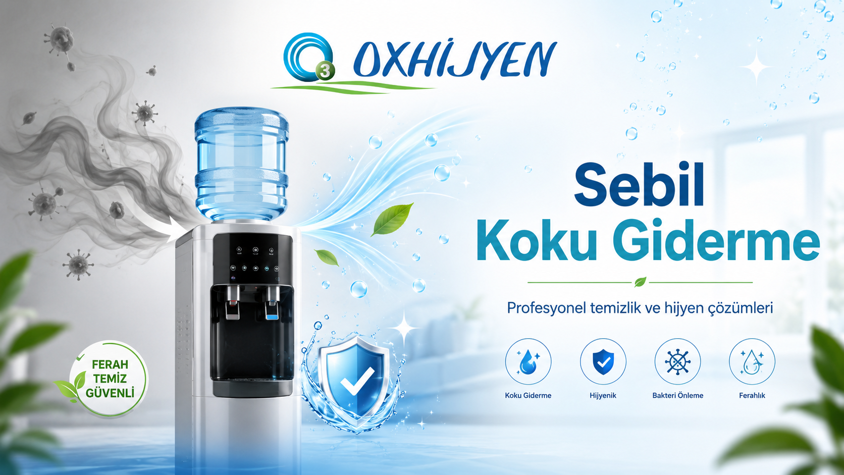 Sebil koku giderme, sebil kokuyor